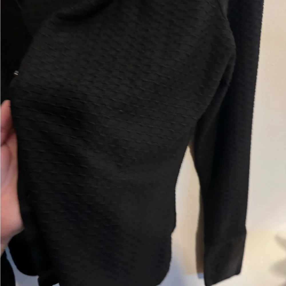 Apostrophe Black Blouse - Picture 3 of 3